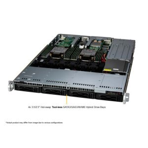 Supermicro 1U CloudDC SuperServer (SYS-611C-TN4R)