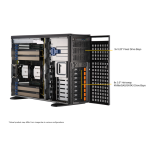 Supermicro Full-Tower GPU SuperServer (SYS-741GE-TNRT)