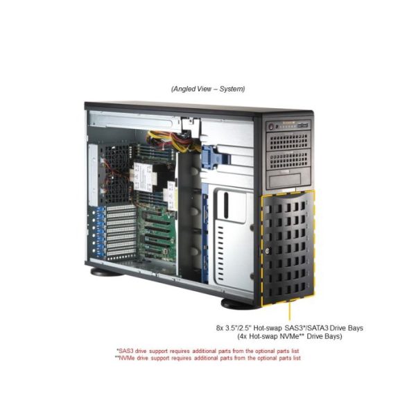 Supermicro Mainstream Tower (SYS-741P-TR)