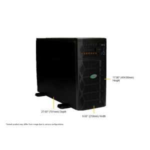 Supermicro Liquid-Cooled Tower/5U Rackmount AI GPU Workstation (SYS-751GE-TNRT)